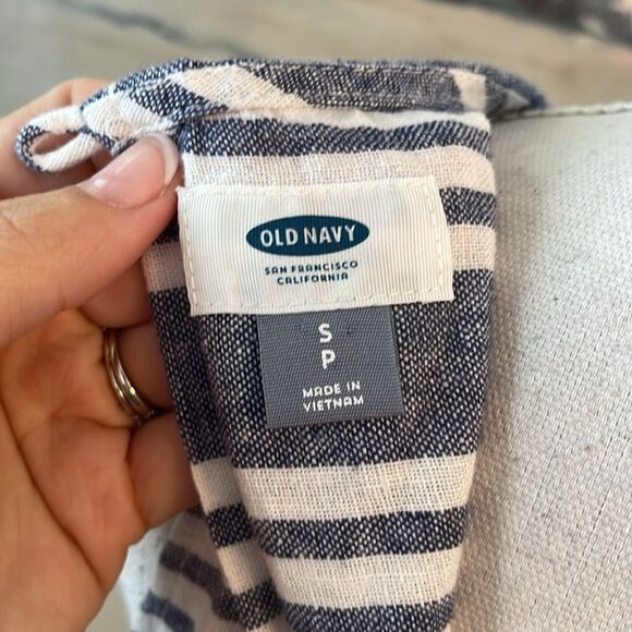Old Navy Navy and White Striped Dress - Picture 7 of 10